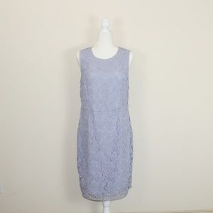 Banana Republic Sleeveless Lace Sheath Dress